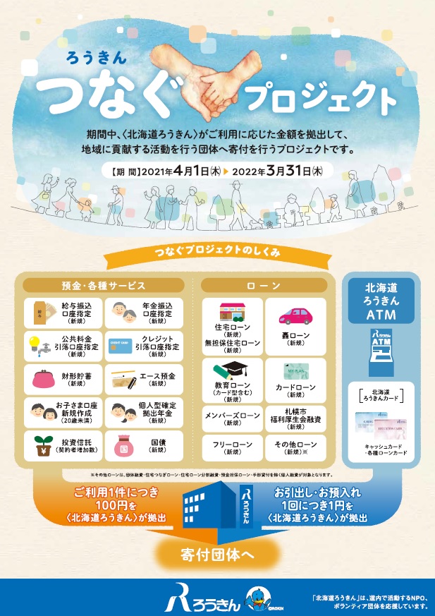 チラシダウンロード 北海道ろうきんホームページ